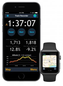 MotionX-GPS with Apple Watch